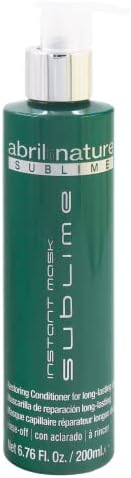 abril et nature - Instant Mask Sublime - Moisturising Hair Mask - 200 ml - For Very Damaged Hair - Hair Treatment with Stem Cells - Contains Hyaluronic Acid - Anti Frizz