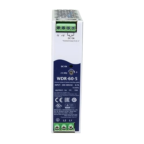 WDR-60-5 60W | 5V | 180-550VAC/254-780VDC �g���b�N�X�C�b�`���O�d��