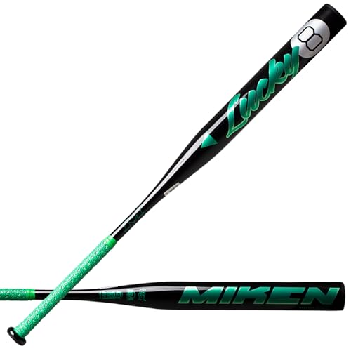 MIKEN | Lucky 8 Slowpitch Softball BAT | USSSA | 13" Barrel | Max Load | MSU5LKY1L | 1 Pc. Composite | 26 oz - image 1