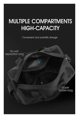 Zipper Large Capacity Oxford Travel Bags Fitness Bags Thickened Fabric Waterproof Luggage(GRAY)2