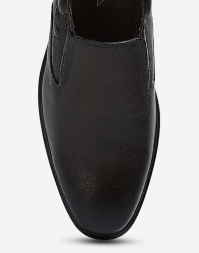 Image of Monte Carlo Mens Solid Slip on Genuine Leather Casual Shoes (201813FW)
