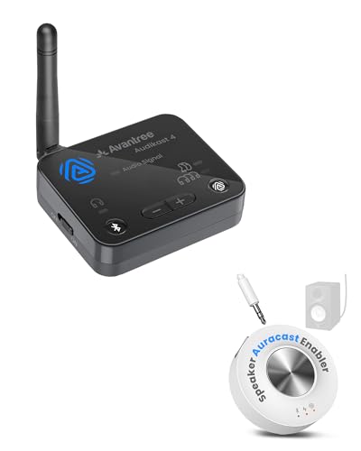 Émetteur TV Auracast Avantree Audikast 4 : diffusez le son sur plusieurs casques en simultané
