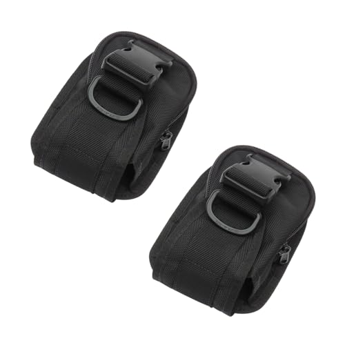 Kangnice Professional Diving Gear Weight Pouches Weight Pocket 2KG Diving Counter Weight Belt Pocket with Fast Release Buckles
