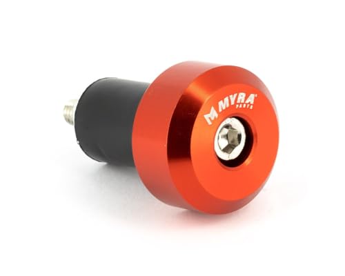 Embouts de guidon conique Ø17 Sifam orange accessoire moto et scooter universel