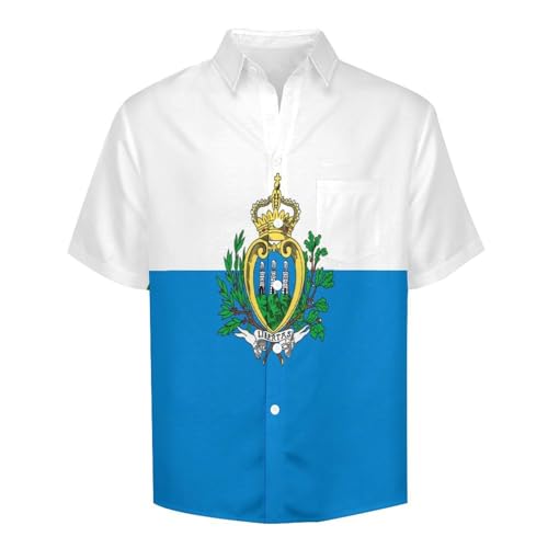 Chemise décontractée homme mode bouton mode printemps manches courtes