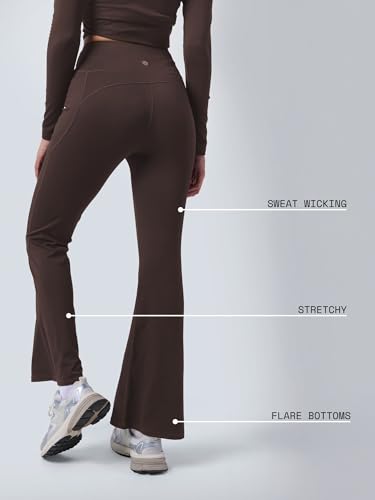 Image of CAVA Tall High-Waisted Sculpt Bootcut Leggings for Women | Stretchy Compressive Flare Pants for Workout, Yoga & Everyday Wear
