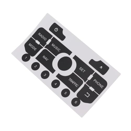 Stickers pour commutateur de climatisation finition mate Peugeot 3008 C5
