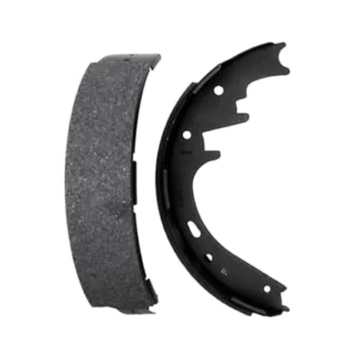 Image of Detroit Axle - Rear Brake Shoes for Ford F-150 E-150 Econoline Club Wagon | Explorer Sport Trac Dodge Ram 1500 2500 Van Durango Dakota, Brake Shoes Replacement