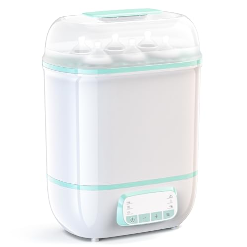 Baby Bottle Steriliser and Dryer Electric: 6-in-1 Steriliser for Baby Bottles Steriliser...
