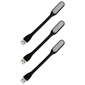 Cerioll FlexiLight USB LED Lampe 3er-Pack