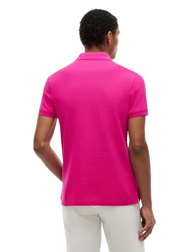 Image of Tommy Hilfiger Men's Short Sleeve Polo Shirts in Slim Fit with Stretch and Organic Pique Cotton