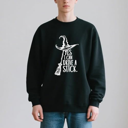 Yes I Can Drives A Stick Sweatshirt I Can Drives A Stick Halloween Sweatshirt3