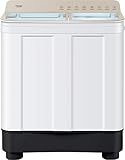 Haier 7 kg Semi-Automatic Top Loading Washing Machine (HTW70-178, Champaign gold)