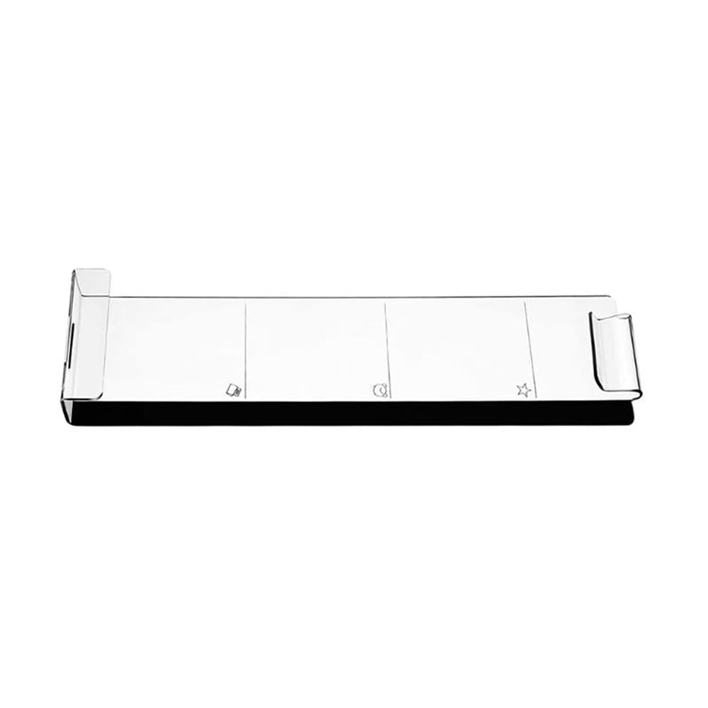 Namvo Acrylic Computer Message Board Computer Screen Message Board Office Monitor Side Note Memo Transparent Side Panel Monitor Note Board - Image 2