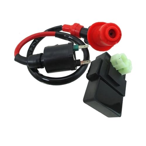 Módulo CDI de 6 pines y bobina de encendido para mantenimiento de scooter GY6 2