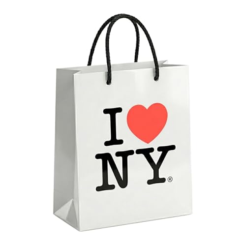I Love NY Gift Bag for New York City Theme Parties, (Medium Size 8x10 inches) NYC Gift Bags, Welcome Baskets and Events