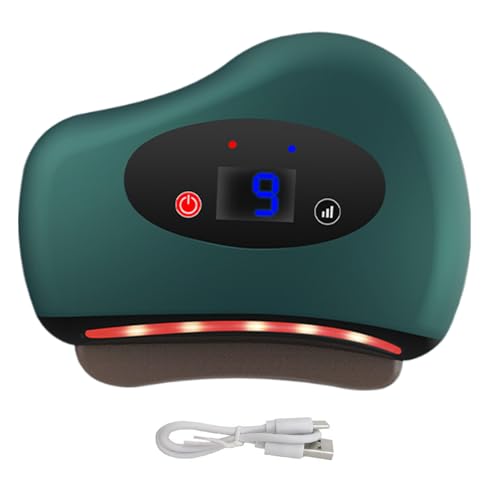 Rascador muscular calentado: herramienta de masaje de spa, dispositivo de termoterapia relajante, diseño ergonómico resistente, accesorio de cuidado muscular premium, gimnasio de viaje en casa después