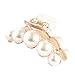 Produktbild Baoblaze 2er Set Perlen Haarspangen Haargreifer Haargreifer Vintage Klaue Clips Haar Zubehör für Damen Mädchen