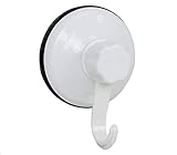 3-Pack Extra Strong Suction Cup Hook Heavy Duty Strong Hooks Smooth Wall Shower Kitchen Window Bathroom Bag Coats Towels Caps Holder Organizer White