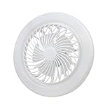 E27 Silent Fan Ceiling Light 2-in-1 Energy-efficient Cooling Fixture Stylish Versatile Lamp for Study and Dining Areas Easy Tool- Installation