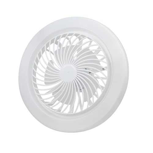 E27 Silent Fan Ceiling Light 2-in-1 Energy-efficient Cooling Fixture Stylish Versatile Lamp for Study and Dining Areas Easy Tool- Installation