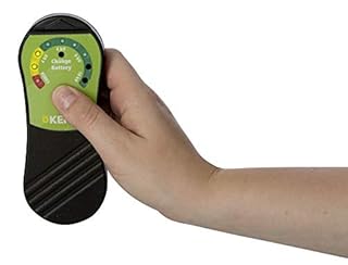 Kerbl Testeur de clôture avec affichage LED (testeur pour clôtures de pâturage, indicateur de tension, affichage LED de l'état de la batterie) 445599