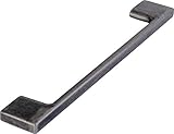 Bohrlochabstand: 160mm youngschwinnDESIGN - Möbelgriff aus Metall altzinn  BLA: 160mm  Schrankgriff, Schubladengriff, Griffleiste  Incl. Schrauben