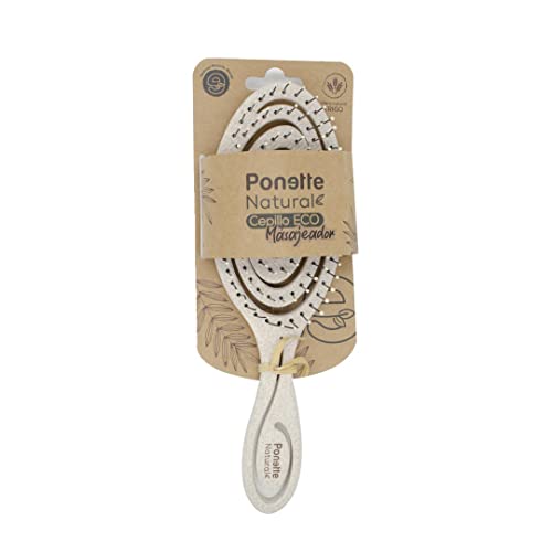 PONETTE NATURAL Cepillo de Pelo ECO Beige