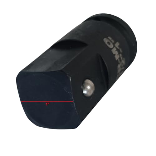 Image of 1 /2 Drive to 1 Inch Impact Socket Adapter and Reducer for Auto Construction