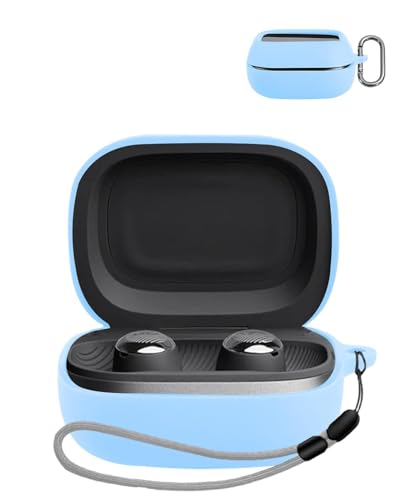 JBL LIVE BUDS 4 �p �P�[�X �J�o�[+2���t�B�����yYANMONGI�z���C�����X �C���[�z�� �ی�J�o�[ �V���R�� �[�`�F�[���t�� ��LED���C�g �ϏՌ� �����h�~ �h�� �h�o �w��h�~ �L�Y�h�~ �[�d�֗� JBL LIVE BUDS 4 