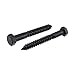 Savagrow 10PCS 1/2 × 4 Black Oxide Coated Wood Lag Screw Heavy Duty Lag Screws for Industrial