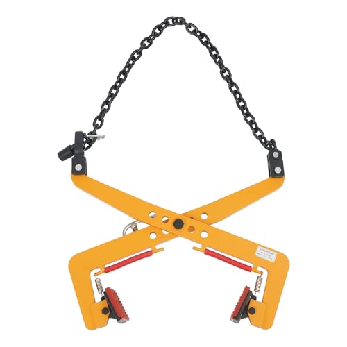 Produktbild von BAOCHADA Versetzzange 30-51 Cm – Robuste Steinhebezange Aus Legiertem Stahl, 350 Kg Tragkraft, Für Bordsteine & Paletten, Gelb
