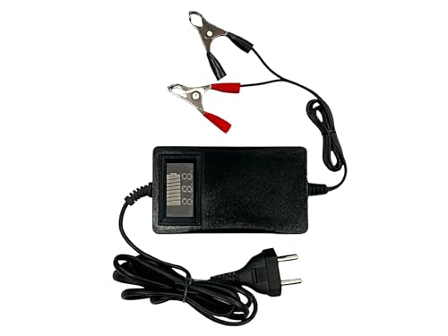 Image of Callsa 12v Display Percentage Battery Charger for, Bike, Electric Vehicle, 7ah SMPS Battery chargar, 12v 2amp Battery Charger (Black)