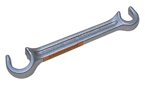 Reed Tool VW10 Double-Ended Valve Wheel Wrench, 11/16 and 1-Inch