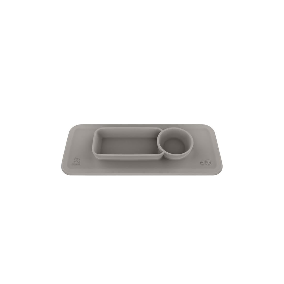 Tapete ezpz de Stokke para la Bandeja Steps - Gris Suave - Facilita Las Comidas - Duradero, práctico, Puede IR en el microondas y en el lavavajillas - 100% Silicona