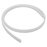 Canale Diffusore LED per Striscia 13mm in Pvc Bianco Arcato