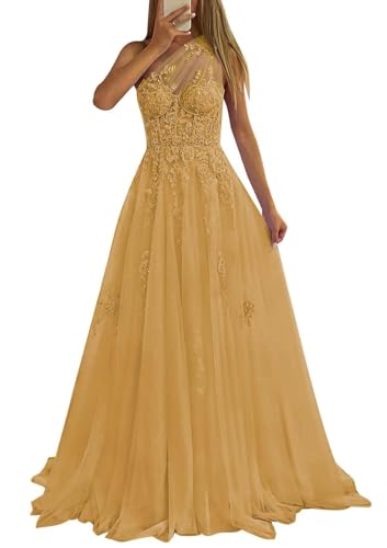 Beyonddress Frauen Eine Schulter Tüll...