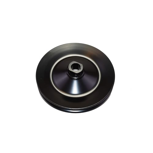 Image of A-Team Performance Steel Keyway Power Steering Pump Pulley - Durable Steel Construction - Compatible With 1955-72 GM SBC /BBC & Ford SBF for GM Type 2 Power Steering Pump Pulley