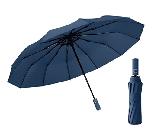 Parapluie automatique HLTYGWX avec toile double usage et structure robuste