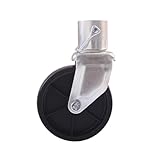 TOWKING Trailer Jack Single Wheel, Silver