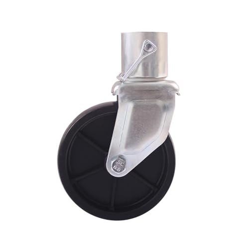 TOWKING Trailer Jack Single Wheel Silver