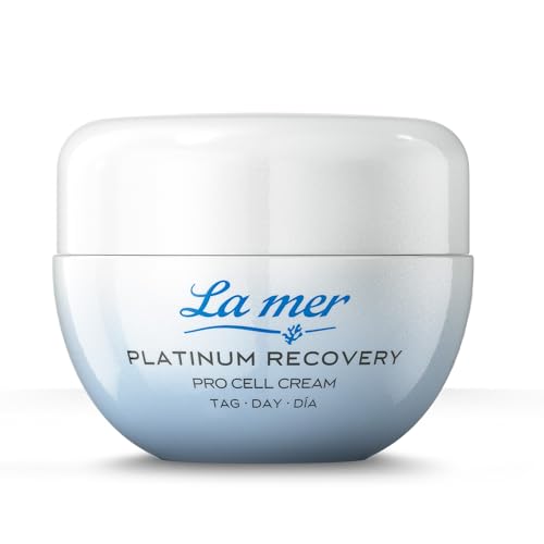 La mer Platinum Recovery Pro Cell Cream Tag 50 ml | Cuidado regenerador antienvejecimiento con péptidos suavizantes | Sin aditivos innecesarios
