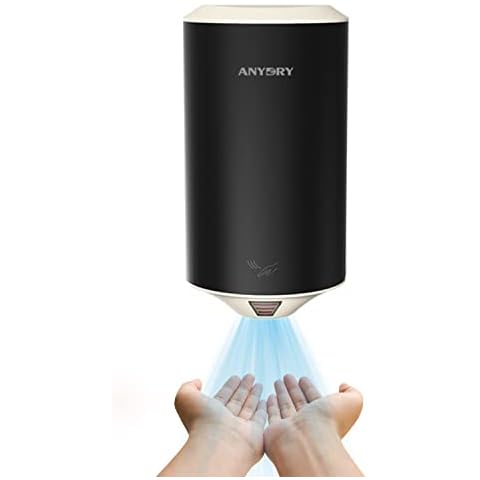 anydry Secador de Manos Eléctrico Compacto de Alta Velocidad Cover