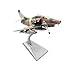 FMOCHANGMDP Military Fighter Alloy Die Cast Model, 1/72 Scale Israeli Air Force A-4 Skyhawk Bat Squadron Model, Adult Toys and Decorations, 6.7 X 4.6Inch