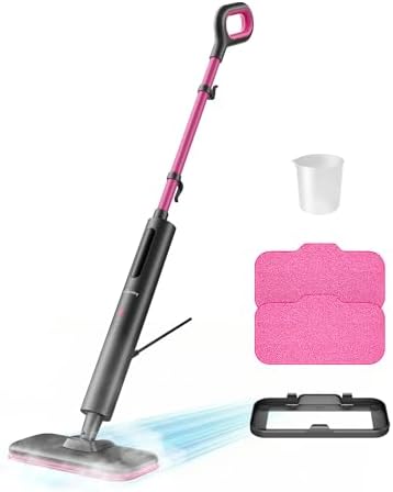 Schenley Steam Mop for Hard Floors, 15s Fast Heat-Up, Compact