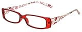 Calabria 4957 Womens Designer Reading Glasses with Floral Designs