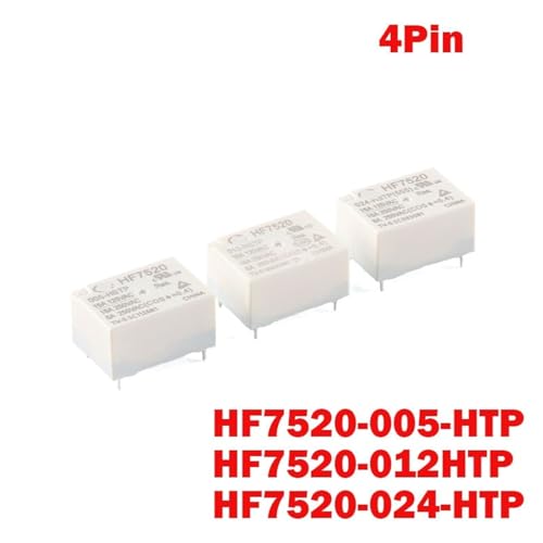 Relé HF7520-009-HTP 9V evita sobrecargas térmicas en circuitos de audio y vídeo 2