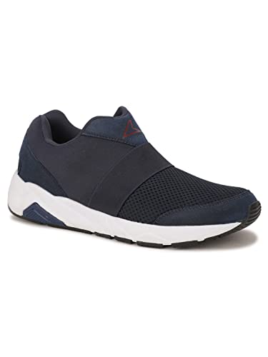 Image of Bata Power Mens Brizo Slip Blue Casual Sneaker Shoes, 11 UK