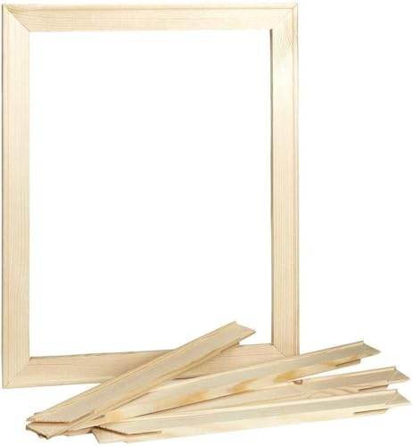 Ninglong Art Stretcher Bars, Number Painting, Solid Wooden Frame for Oil Paintings, Canvas Frame Set, DIY Arts Accessory Supply, Home Studio Decor (30x40cm / 12“x16”)