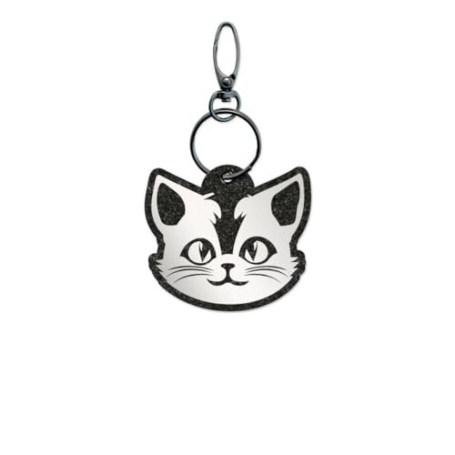 Reflexy Kat reflector hanger - gerecycled vilt voetgangerreflector hanger kat kat huiskat kat huiskat huisklimmer kat poot huisdier elegant